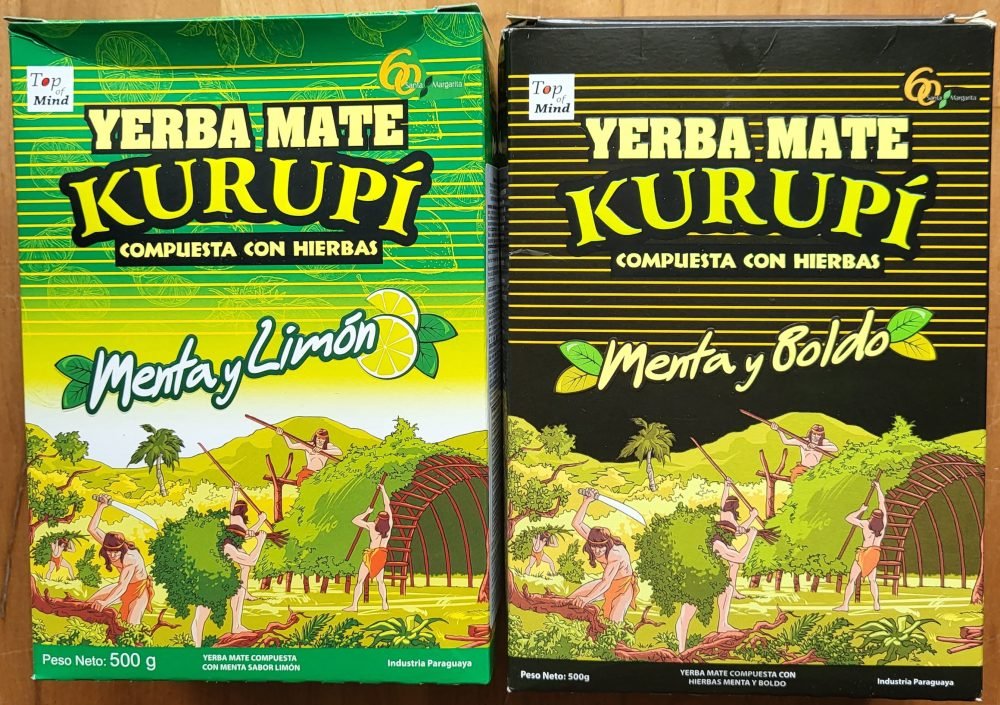 Erva Mate Kurupí 2x1- Menta e Boldo e Menta e Limão - Image 2