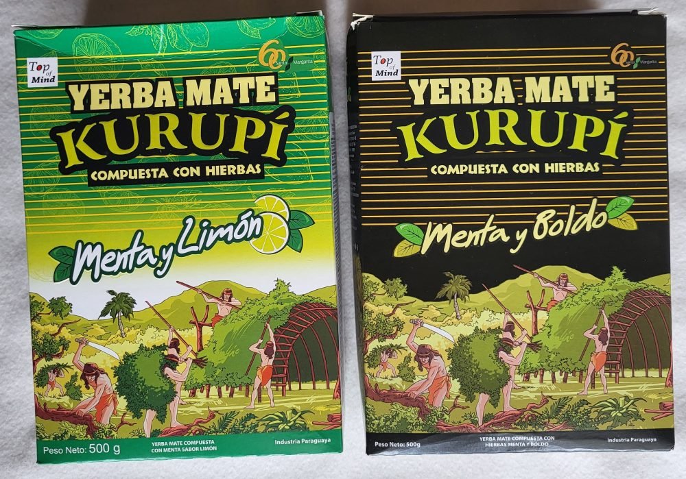 Erva Mate Kurupí 2x1- Menta e Boldo e Menta e Limão - Image 3